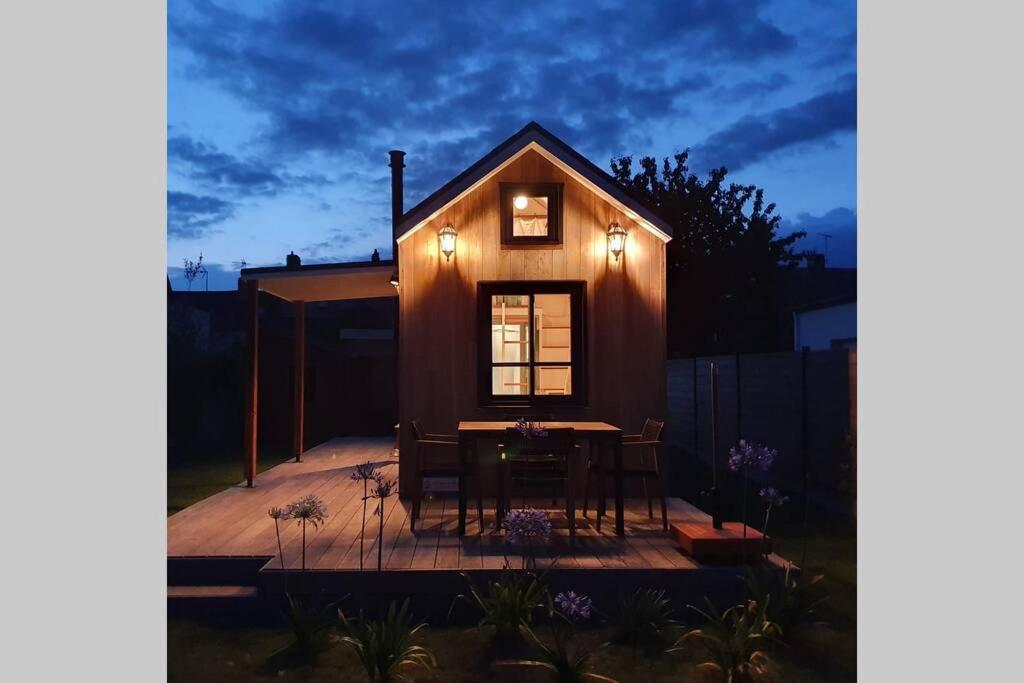 Villa Tiny house en Baie du Mont-Saint-Michel Dol-de-Bretagne Exterior foto